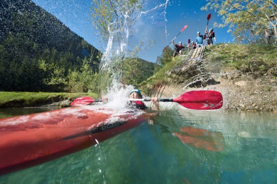 Kajak - Sommerurlaub in Flachau